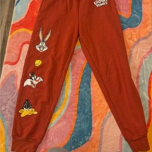 Looney tunes sweat pants